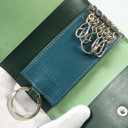 【中古】Vivienne Westwood | ヴィヴィアンウエストウッド TRINITY インサイド キーケース 149110 SW4023 ブラック