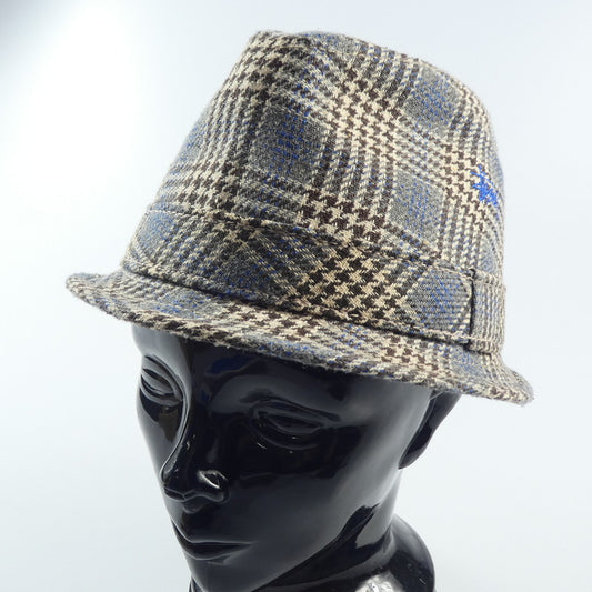 【中古】STUSSY | ステューシー ハット 千鳥格子