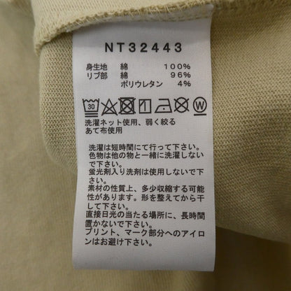 【中古】THE NORTH FACE | ザ・ノースフェイス L/S Nuptse Cotton Tee 長袖Ｔシャツ NT32443 ベージュ サイズ：M