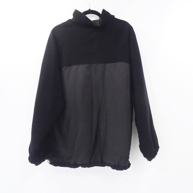 【中古】LIDNM | リドム COTTON SILK REVERSIBLE ZIP ブルゾン lm23aw04511 ブラック サイズ：M