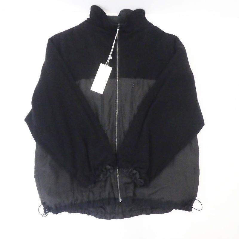 【中古】LIDNM | リドム COTTON SILK REVERSIBLE ZIP ブルゾン lm23aw04511 ブラック サイズ：M