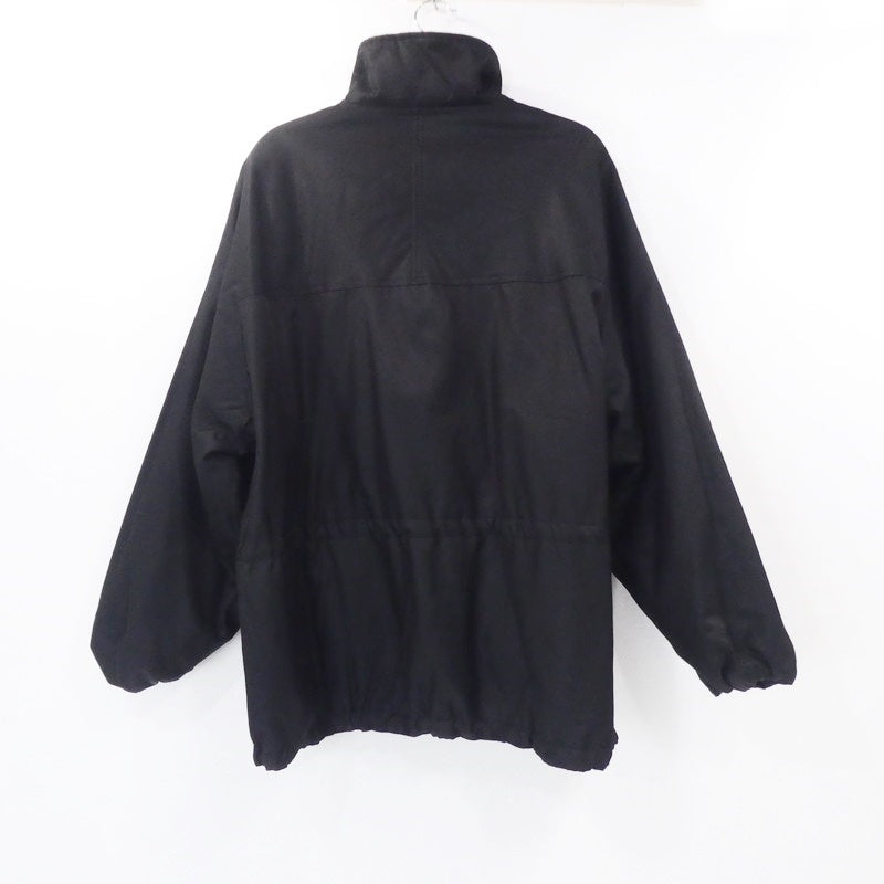 【中古】LIDNM | リドム COTTON SILK REVERSIBLE ZIP ブルゾン lm23aw04511 ブラック サイズ：M