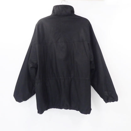 【中古】LIDNM | リドム COTTON SILK REVERSIBLE ZIP ブルゾン lm23aw04511 ブラック サイズ：M