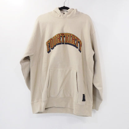 【中古】430 - FOURTHIRTY - | フォーサーティー ARCH COLLAGE P/O PARKA パーカー 22-175 ベージュ サイズ：3
