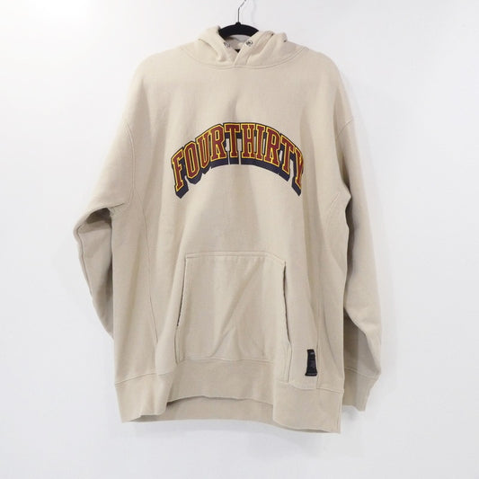 【中古】430 - FOURTHIRTY - | フォーサーティー ARCH COLLAGE P/O PARKA パーカー 22-175 ベージュ サイズ：3