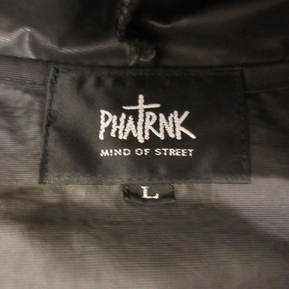 【中古】PHATRNK | ファットランク ナイロンジャケット ブラック サイズ：L