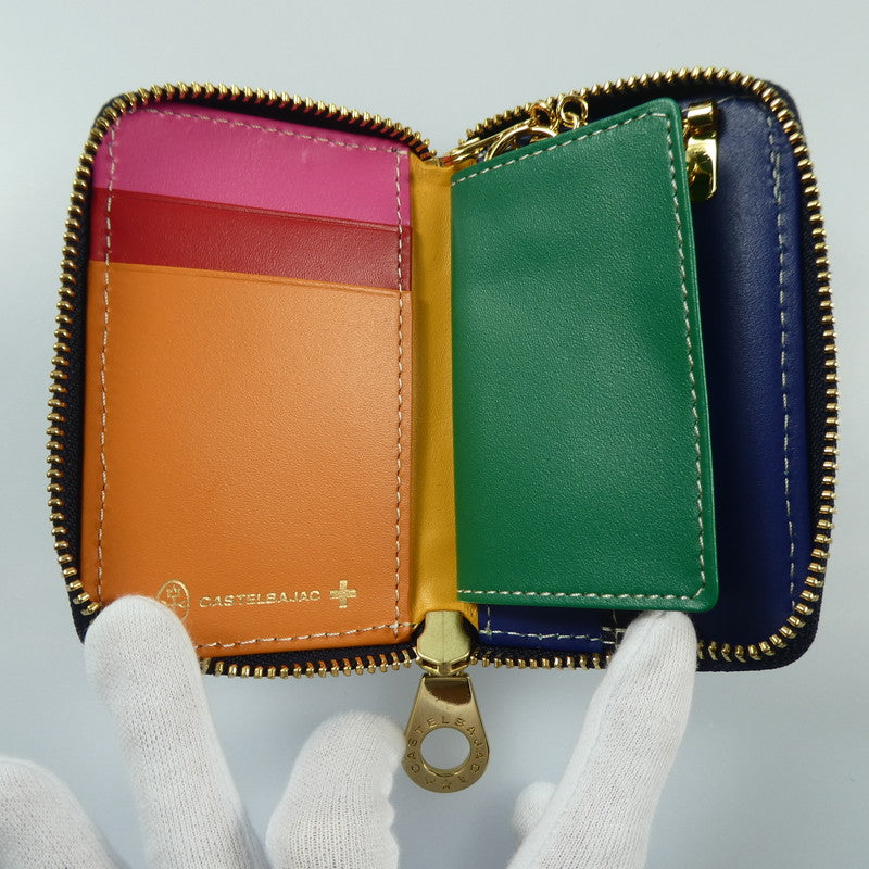 【中古】CASTEL BAJAC | カステルバジャック キーケース 79611 ネイビー