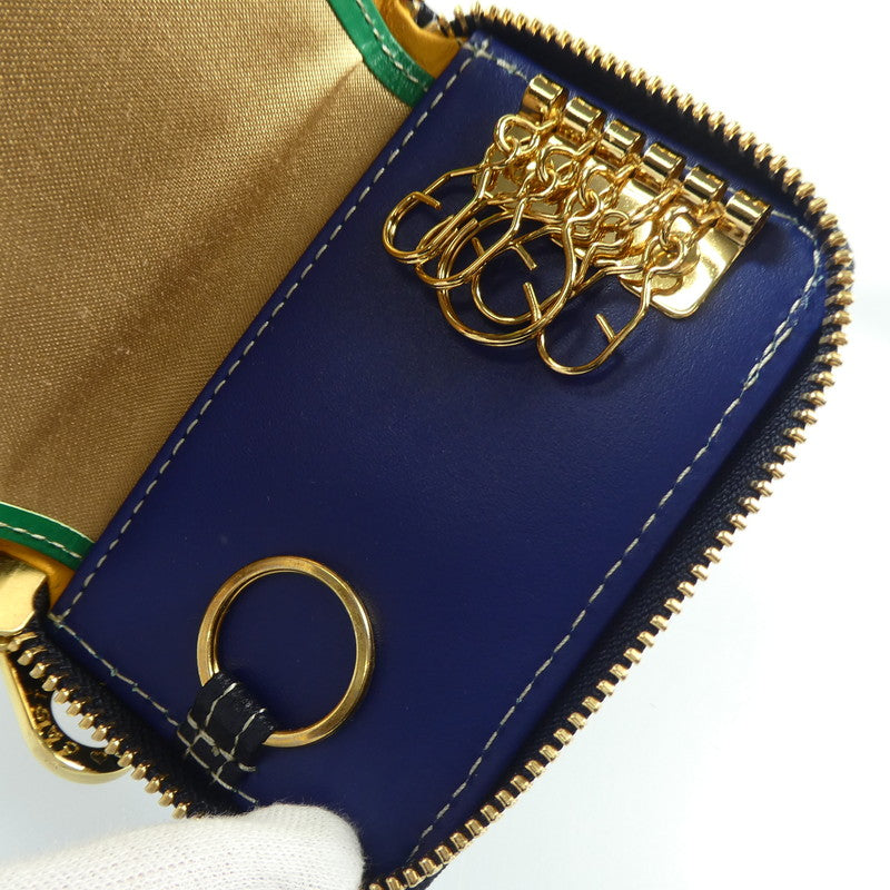 【中古】CASTEL BAJAC | カステルバジャック キーケース 79611 ネイビー