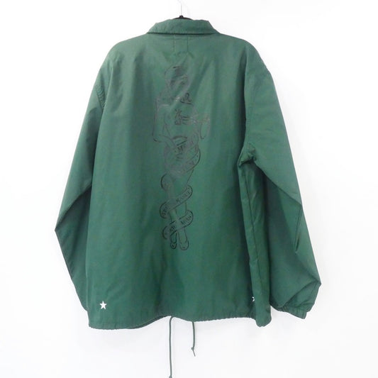 【中古】M&M CUSTOM PERFORMANCE | エムアンドエムカスタムパフォーマンス GIRL PRINT その他アウター 21-MJ-005 グリーン サイズ：XL