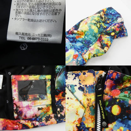 【中古】 ナイロンジャケット マルチカラー サイズ：L