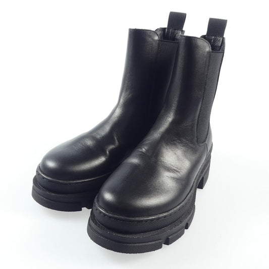 【中古】 CHELSEA BOOTS ブーツ ブラック 23.5cm