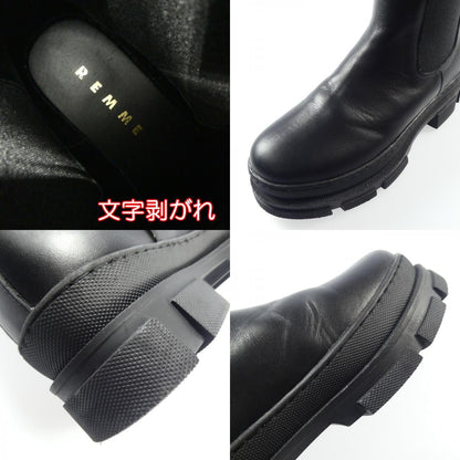 【中古】 CHELSEA BOOTS ブーツ ブラック 23.5cm