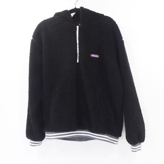 【中古】X-LARGE | エクストララージ HALF ZIP BOA HOODIE その他トップス 101224012013 ブラック サイズ：L