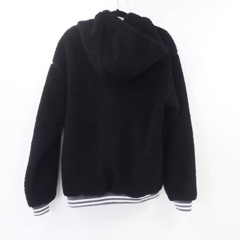【中古】X-LARGE | エクストララージ HALF ZIP BOA HOODIE その他トップス 101224012013 ブラック サイズ：L