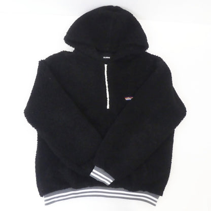 【中古】X-LARGE | エクストララージ HALF ZIP BOA HOODIE その他トップス 101224012013 ブラック サイズ：L
