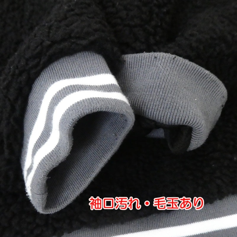 【中古】X-LARGE | エクストララージ HALF ZIP BOA HOODIE その他トップス 101224012013 ブラック サイズ：L