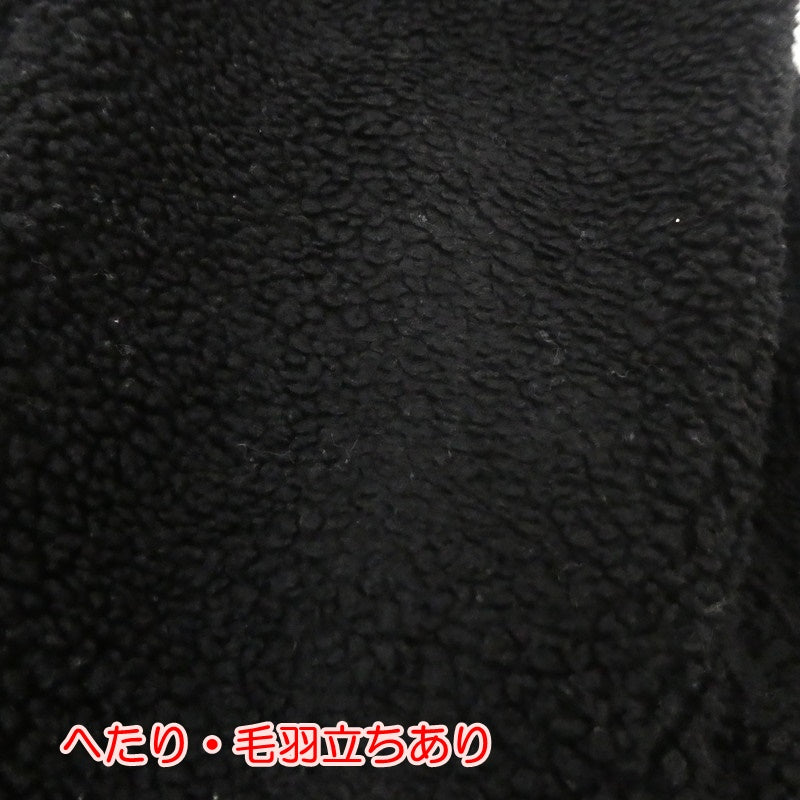 【中古】X-LARGE | エクストララージ HALF ZIP BOA HOODIE その他トップス 101224012013 ブラック サイズ：L