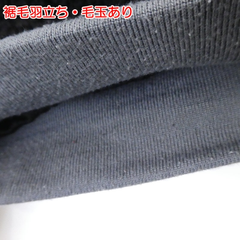 【中古】X-LARGE | エクストララージ HALF ZIP BOA HOODIE その他トップス 101224012013 ブラック サイズ：L