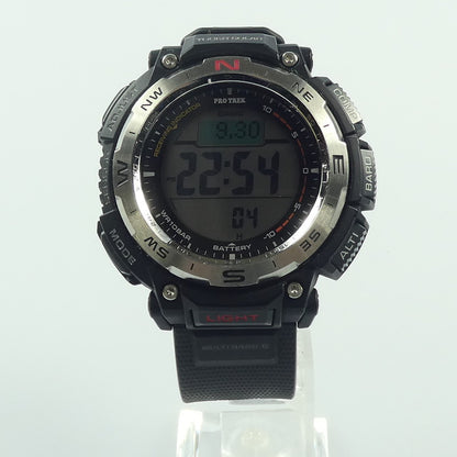 【中古】CASIO | カシオ PRO TREK 腕時計 PRW-30Y-3JF ブラック