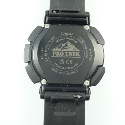 【中古】CASIO | カシオ PRO TREK 腕時計 PRW-30Y-3JF ブラック