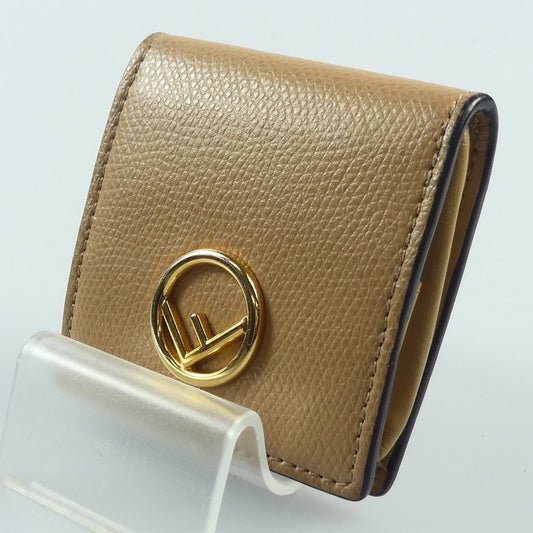 【中古】FENDI | フェンディ エフイズ コインケース 8M0459 ベージュ