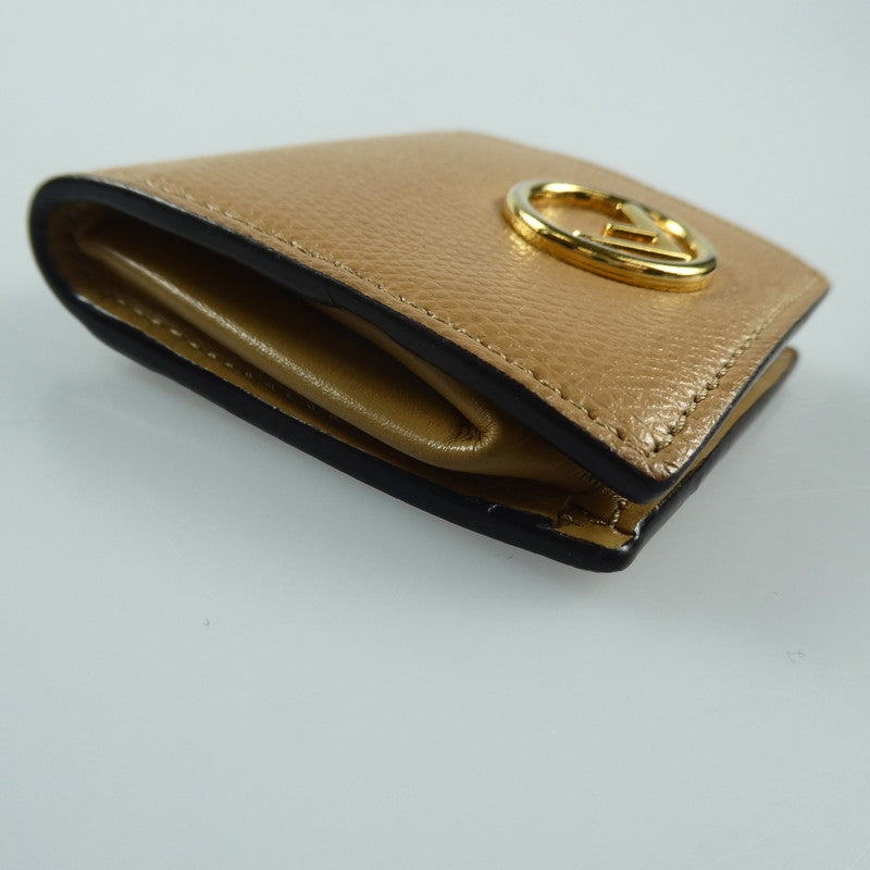 【中古】FENDI | フェンディ エフイズ コインケース 8M0459 ベージュ