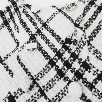 【中古】DURAS | デュラス Tweed mini dress ワンピース D1290268 ホワイト サイズ：S
