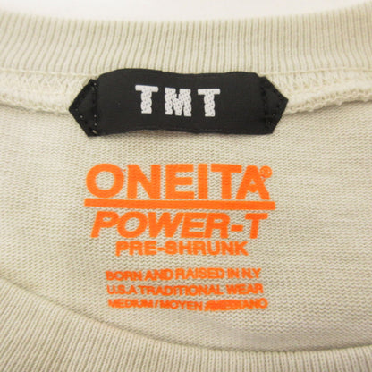 【中古】TMT | ティーエムティー S/SL SUPER HEAVY JERSEY TEE 半袖Ｔシャツ TCS-S21SDH02 アイボリー サイズ：M