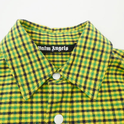 【中古】Palm Angels | パームエンジェルス MICRO CHECK OVERSHIRT その他トップス PMES012F23FAB005 - サイズ：48
