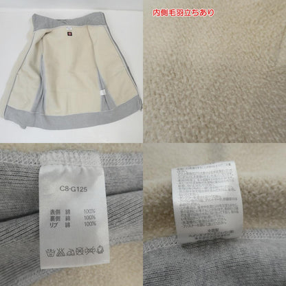 【中古】Champion | チャンピオン REVERSE WEAVE WINDSTOPPER パーカー C8-G125 グレー サイズ：S