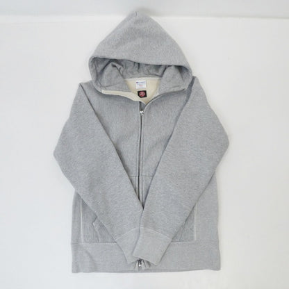 【中古】Champion | チャンピオン REVERSE WEAVE WINDSTOPPER パーカー C8-G125 グレー サイズ：S