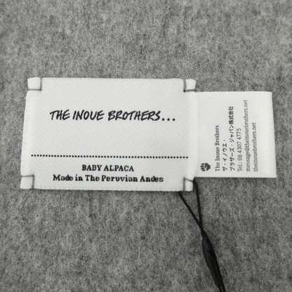【中古】 Double Face Brushed Stole マフラー TIB18A-WB-W-BS グレー
