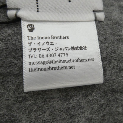 【中古】 Double Face Brushed Stole マフラー TIB18A-WB-W-BS グレー