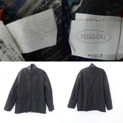 【中古】 Reversible Knit Jacket ブルゾン - サイズ：48