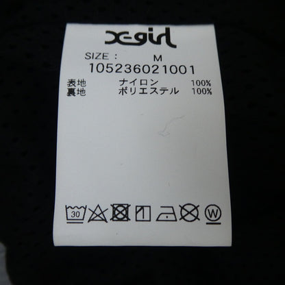 【中古】X-girl | エックスガール RETRO TRACK JKT ナイロンジャケット 105236021001 ブラック サイズ：M