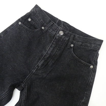 【中古】X-girl | エックスガール CRASH HEM PANTS デニムパンツ 105224031005 ブラック サイズ：XS