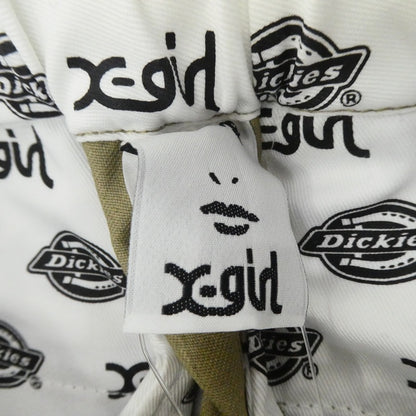 【中古】X-girl | エックスガール WORK CHEF PANTS パンツ 105223031015 ベージュ サイズ：S