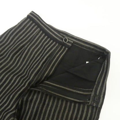 【中古】Ameri VINTAGE | アメリヴィンテージ SOFT TWIST STRIPE PANTS パンツ 01320890290 ブラック サイズ：S