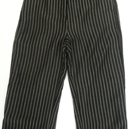 【中古】Ameri VINTAGE | アメリヴィンテージ SOFT TWIST STRIPE PANTS パンツ 01320890290 ブラック サイズ：S
