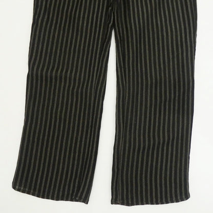 【中古】Ameri VINTAGE | アメリヴィンテージ SOFT TWIST STRIPE PANTS パンツ 01320890290 ブラック サイズ：S