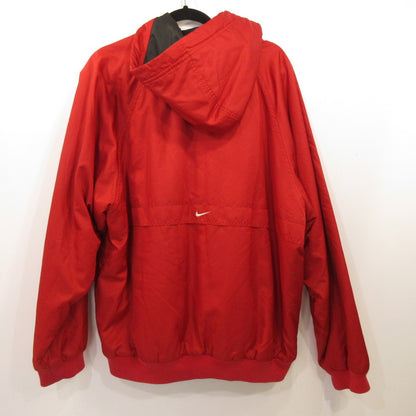NIKE | Nike Nylon Jacket Era: 90s Silver Tag Red Size: XL