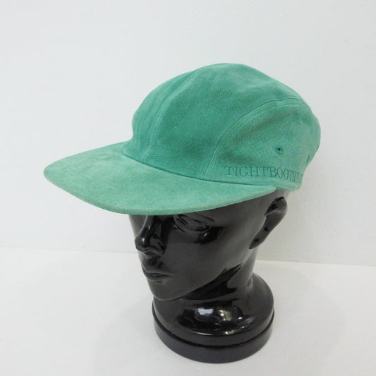 【中古】TIGHTBOOTH PRODUCTION | タイトブースプロダクション SUEDE CAMP CAP キャップ グリーン