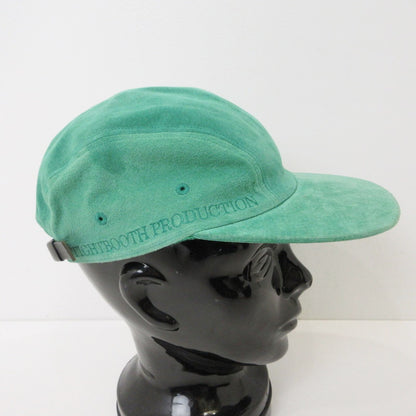 【中古】TIGHTBOOTH PRODUCTION | タイトブースプロダクション SUEDE CAMP CAP キャップ グリーン