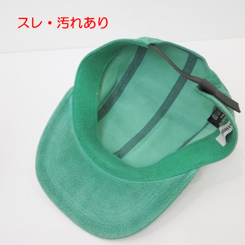 【中古】TIGHTBOOTH PRODUCTION | タイトブースプロダクション SUEDE CAMP CAP キャップ グリーン