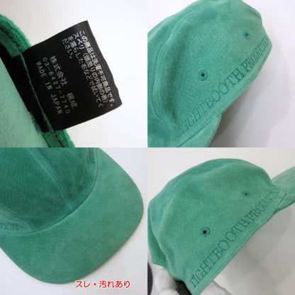 【中古】TIGHTBOOTH PRODUCTION | タイトブースプロダクション SUEDE CAMP CAP キャップ グリーン
