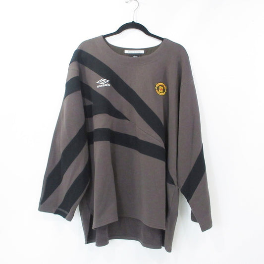 【中古】Children of the discordance | チルドレンオブザディスコーダンス UMBRO UMPHREY BRO CN PULLOVER スウェット DISUMBCS-001 2024A/W チャコールグレー サイズ：2