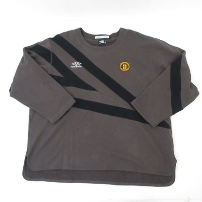 【中古】Children of the discordance | チルドレンオブザディスコーダンス UMBRO UMPHREY BRO CN PULLOVER スウェット DISUMBCS-001 2024A/W チャコールグレー サイズ：2