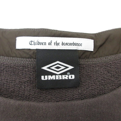 【中古】Children of the discordance | チルドレンオブザディスコーダンス UMBRO UMPHREY BRO CN PULLOVER スウェット DISUMBCS-001 2024A/W チャコールグレー サイズ：2
