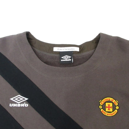 【中古】Children of the discordance | チルドレンオブザディスコーダンス UMBRO UMPHREY BRO CN PULLOVER スウェット DISUMBCS-001 2024A/W チャコールグレー サイズ：2