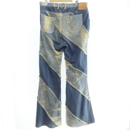 【中古】TAAKK | ターク DENIM ESCARGOT FLARE デニムパンツ TA22AW-PT015/1 2022A/W ブルー サイズ：3